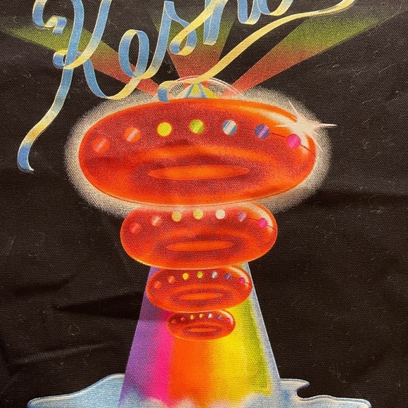 (EUC)Kesha- Rainbow Tour VIP Package Zippered Tote Bag, Tour Logo Design - Picture 2 of 2